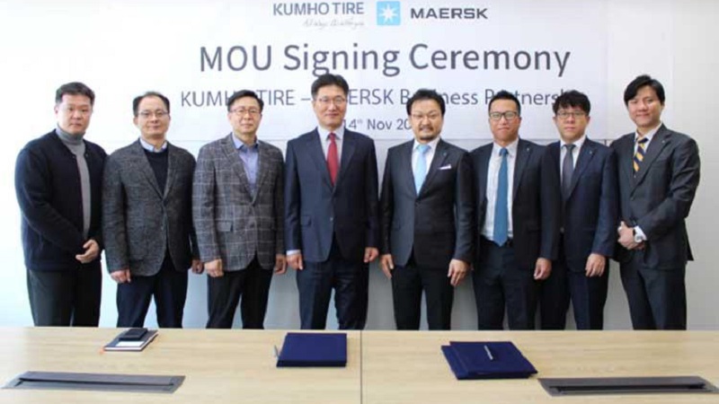 Kumho наладила партнерство с Maersk