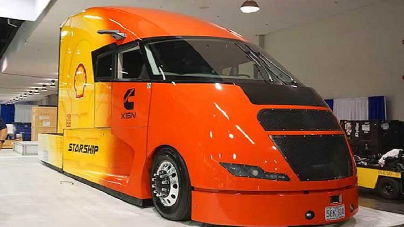 Грузовик будущего Starship 3.0 оснастили энергосберегающими шинами Bridgestone