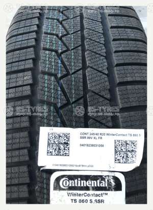 Continental ContiWinterContact TS860S 235/40 R19 96V