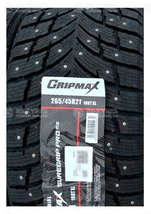 Gripmax SureGrip Pro Ice 285/45 R21 113T